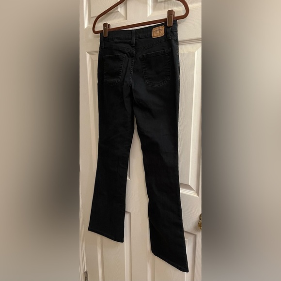 LEVI’S~ BLACK~BOOTCUT JEANS~6 - Picture 5 of 8